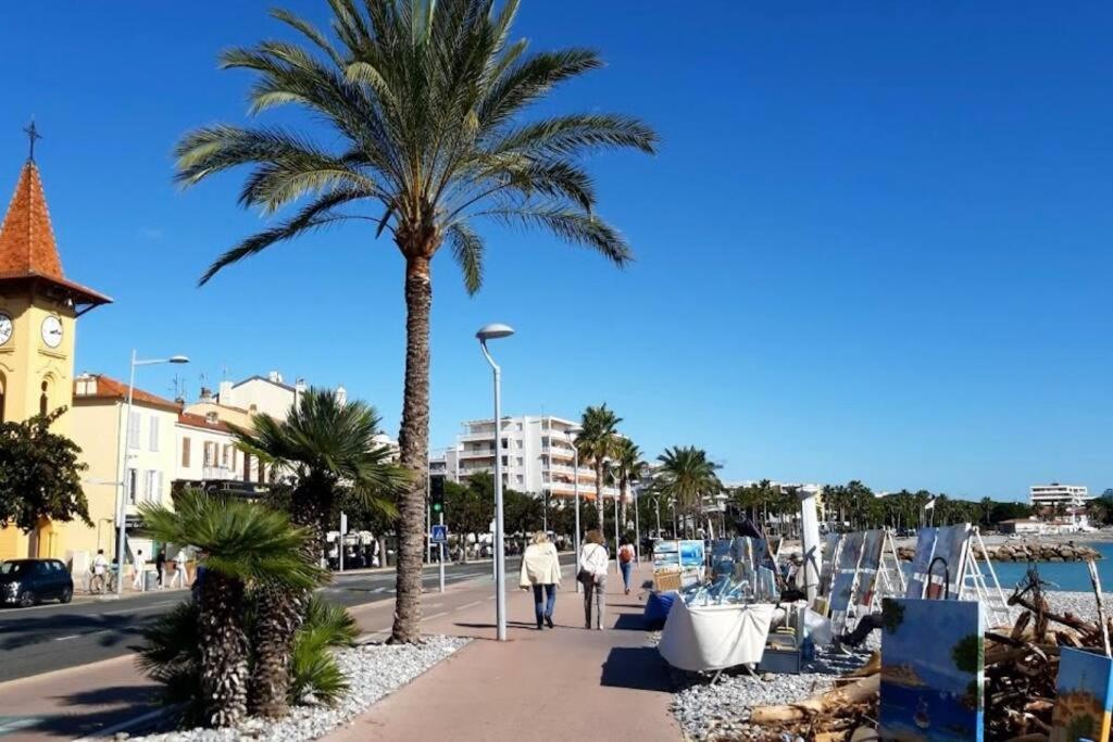 Studio Cosy Terrasse Front Mer Cagnes-sur-Mer Exterior photo